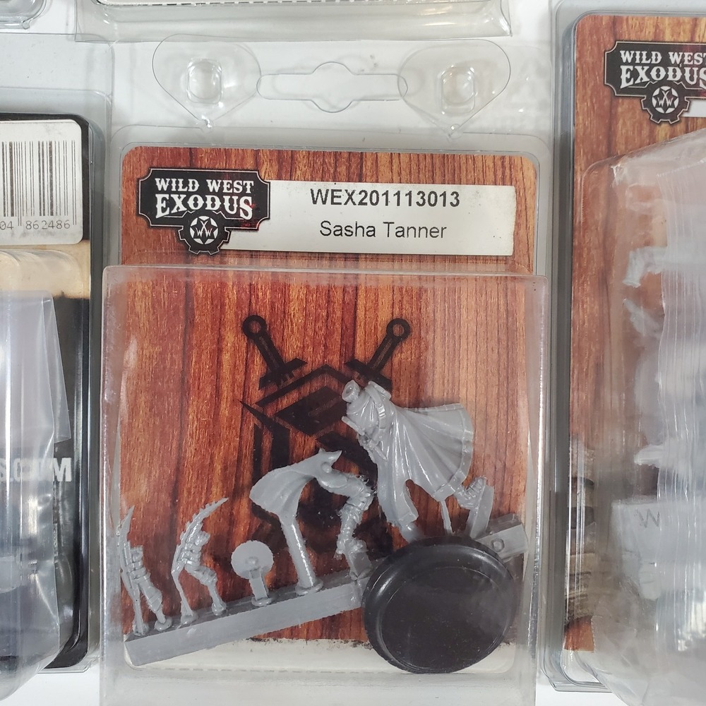 Wild West Exodus Lot 6 Miniatures 35mm Sasha Marcus Rani H Bot 44 Boxer Alpha - Picture 10 of 13